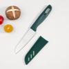 Conjunto de nove peças de utensílios de cozinha de silicone, espátula de silicone para cozinhar, colher de sopa, espátula para fritar, escorredor, colher de arroz, faca de cozinha, tábua de corte, tesoura, faca de descascar