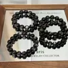 Pulsera de Obsidiana Dorada Natural y Obsidiana Plateada con Luz Doble de Gato, Luz Fuerte y Artículos de Alta Calidad, Lista para Venta al Por Mayor