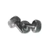 Tornillos de Mariposa Grandes con Cabeza Moleteada, Tornillos de Apariencia de Hierro Niquelado, Ajustables, Personalización No Estándar Personalizable y Prototipado