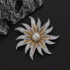 Broche High-end Nicho High-end Toalha de Seda Feminina Fivela Liga Corpete All-match Chanel Pérola Strass High-end Atacado