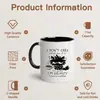 Comércio Exterior Nova Caneca Interessante para Dono de Gato Pet Caneca de Café de Cerâmica Personalizada