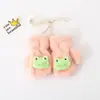 Guantes para Niños Calientes en Invierno, Guantes Gruesos con Forro Polar para Protección contra el Frío de Bebé, Guantes de Felpa Suaves y Calientes para Niñas, Guantes de Dedos Completos Lindos