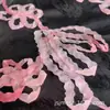 Plato Bicolor con Mariposa Afelpada con Malla de Ganchillo Bordada Vestido Lolita Bordado Otoño e Invierno Gama Alta