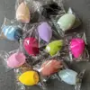 Esponja de maquillaje súper suave, forma de gota de agua, forma de calabaza, corte angular, adecuada para uso tanto húmedo como seco, colorida, no absorbe fácilmente el maquillaje, herramienta de maquillaje