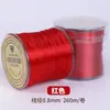 Fio Elástico Plano, Cordão Resistente ao Desgaste, Fio para Joias DIY, Fio para Miçangas de Pulseira, Fio para Tecelagem, Fio Elástico para Cristal Atacado
