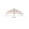 Niños y Niñas Princesa Corona Simple Linda Diadema Bebé Festival Actuación Accesorios para el Cabello Corona de Cumpleaños Corona para Pastel
