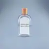Botella de Enjuague Bucal Transparente PET 500ml Botella Plástica Plana Botella de Líquido Limpiador para el Cuidado Bucal
