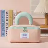 Bolsa de Maquiagem Tipo Almofada Novo Estilo Transfronteiriça, Bolsa de Armazenamento Portátil Marshmallow, Bolsa de Necessaire de Viagem de Grande Capacidade Atacado