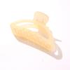 Pinza para el Cabello Femenina Color Gelatina Accesorios para el Cabello Sujetador de Agarre Venta al por Mayor Acrílico Pinza para el Cabello Agarre Redondo de Disco Sujetador de Agarre para el Cabello Horquilla de Primavera para Adulto