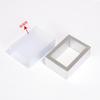 Caja de Embalaje Plegable de Cartón Blanco, Caja de Embalaje Tipo Cajón con Logo Personalizado, Caja de Cajón de Papel Kraft, Caja de Regalo Estampada en Oro