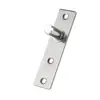 Eixo Superior de Aço Inoxidável para Portas de Vidro, Eixo de Porta Simples Alargado e Alongado, Eixo de Teto, Acessórios de Ferragens para Mola de Piso