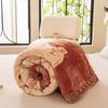 Jubaona Edredón Manta Raschel Grueso Cálido Vellón Coral Invierno Individual Doble Oficina Hogar Cubre Edredón