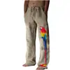 Pantalones Casuales de Pierna Ancha Estampados de Moda Urbana para Hombre Tallas Grandes Deportivos de Amazon Transfronterizos en Stock, 1 Pieza Disponible para Pedir