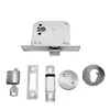 Fechadura de poço de tubo, fechadura de porta à prova de fogo, fechadura de porta corta-fogo universal com cilindro de chave, conjunto de fechadura de porta de poço elétrico de aquecimento