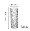 Vaso de Vidro Espessado ornamentos transparente hidropônico arranjo de flores tubo reto de prensagem