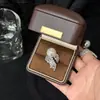 Anillo de Flor de Perla de Imitación Francesa Seiko de Venta Caliente Transfronteriza para Mujer, Lujo Ligero, Versátil, Noble y de Gama Alta
