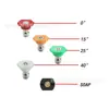 Conector adaptador de série K Chi K de conexão direta de fábrica K2-K3 para pistola de água de alta pressão, acessórios de conversão de modificação, conexão viva de 1/4