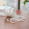 Vaso de Vidrio con Piedras Trituradas para Purificación y Desmagnetización, Vaso Energético de Piedras Preciosas para Beber, Vaso de Amatista, Cuarzo Rosa, Citrino