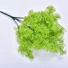 Variedad de planta artificial eucalipto de 7 ramas pasto persa flor artificial de plástico planta verde bonsái planta artificial accesorios para pared