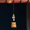 Yiming Xianyuan Sândalo Corrente de Celular Pingente Zodíaco Vários Materiais e Estilos Criativo DIY Joias Pingente Acessórios