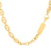 Accesorio de Colgante Cuadrado Personalizable Estilo Minimalista, Cadena de Acero Inoxidable Nariz de Cerdo de 8 mm Hip-Hop de Moda para Hombres y Mujeres