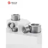 Acero Inoxidable 304/316 Rosca Hembra Base Soldada Puerto de Aceite Rosca Imperial G1/81/43/81/23/4