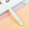 En stock Pinzas para diario de macarrón DIY hecho a mano Herramienta de pinzas para estudiantes Clip de plástico PP gu Ka