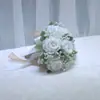 191 Buquê de Noiva Mori Buquê de Casamento Flores de Simulação Rosa Enviar Namorada Pedido de Casamento Registro Foto de Casamento Buquê