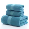 Envío gratis toalla de baño de algodón engrosada venta directa de fábrica toalla de baño de algodón para el hogar toalla de playa para parejas logo bordado