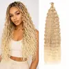 Extensiones de Crochet de Fibra Sintética Europea y Americana Deep Wave 22-30 Pulgadas Pelucas Transfronterizas