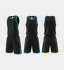 Conjunto de Uniforme de Baloncesto Retro Americano al por Mayor Rápido para Hombres y Mujeres, Chaleco de Secado Rápido Transpirable de Corte Holgado para Entrenamiento Deportivo Urbano