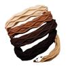 Diadema Simple Gruesa de Alta Elasticidad Sin Costuras Adorno para la Cabeza Accesorios para el Cabello Banda de Cuero Ins Cabeza Estudiante Alto Valor Super Hada