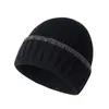 Chapéus de Tricô Outono e Inverno para Homens e Mulheres, Chapéus de Lã Quentes Pulôver para Ciclismo e Esqui ao Ar Livre no Inverno, Chapéus Espessos para Cobrir a Cabeça