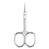 Tesoura de Cutícula Portátil Manual de Aço Inoxidável Estilo Russo, Tesoura de Beleza, Tesoura de Sobrancelha, Removedor de Cutícula, Tesoura com Lâmina Afiada, Ferramenta de Manicure