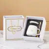 Taza de Cerámica Taza de Agua Caja de Regalo Práctica Taza Cálida de Temperatura Constante para Negocios Taza de Café Regalo Pequeño de Cumpleaños Lote de Logotipo Personalizado