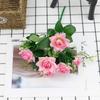 Simulación de decoración de núcleo de rosa pequeña rosa simulación rosa venta al por mayor fábrica directa flor artificial artificial 7 pequeño ángulo Rosa