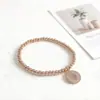 Nova Pulseira de Aço Titânio Tendência Preço Especial Alta Qualidade para Mulheres, Fashion e Versátil, Conserva a Cor, Pulseiras Transfronteiriças Europeias e Americanas