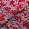 Tela de terciopelo estilo nacional para ropa, tela jacquard de chenilla, tops y chaquetas de chaleco para otoño e invierno, material de confección, fabricante