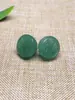 Ágata Verde Brasileño Vaina de Loto DIY Calcedonia Aventurina Semilla de Loto Accesorios Venta al por Mayor en Stock Colgantes Collares Pulseras