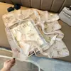 Pañuelo Cuadrado Pequeño 100% Seda de Morera para Mujer, Bufanda para el Cuello Estilo Nuevo, Pañuelo Delgado de Verano para Proteger del Sol para Mamá
