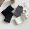 Calcetines para Mujer Zhuji, Calcetines de Lana Absorbentes de Sudor y Transpirables para Otoño e Invierno, Sin Costuras, No Aprietan, Parte Superior Holgada, Calcetines de Maternidad, Calcetines Caídos