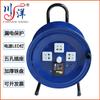 Carrete de Cable Chuanyang 220V Carrete de Cable de Alimentación de Hierro Carrete de Cable Eléctrico Enchufe Doméstico Carrete