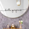 Pegatinas de pared con eslóganes cortos en inglés para dormitorio, sala de estar, pegatinas decorativas de pared, generación transfronteriza de AliExpress