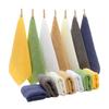 Toalha Quadrada 100% Algodão 35*35, Absorvente e Espessa, 80g Toalha de Beleza, Toalha de Mão para Exportação Hoteleira com Logotipo Personalizado
