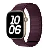 Adecuado para Apple Watch 1-12/Ultra 1-3 Correa de Reloj de Silicona de Tres Perlas en Forma de I Magnética Fuerte