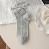 Calcetines Cortos para Mujer, Estilo Verano Delgado, Algodón Puro, Malla Hueca, Anti-Olor, Bordado Lindo, Sin Costuras, Calcetines de Algodón Antideslizantes para Verano