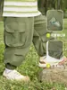 Pantalones Cargo para Niños Kaka Panda Ropa de Otoño para Niños Pantalones Casuales para Niñas Pantalones Largos de Primavera y Otoño para Bebé Modernos