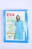 Capa de Chuva EVA Descartável por Atacado Moda Adulto ao Ar Livre Caminhada Poncho Peça Única Espessada Capa de Chuva de Viagem Cênica