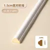 Tira de Borda para Parede de Fundo de TV com Flor de Canto Francês em Linha de PU Imitação de Gesso Tira Decorativa Teto Estilo Europeu Americano