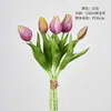 Flores de tulipa artificiais com toque macio, buquê de alta qualidade com toque macio, flores de mesa, buquês de casamento, flores artificiais para interiores